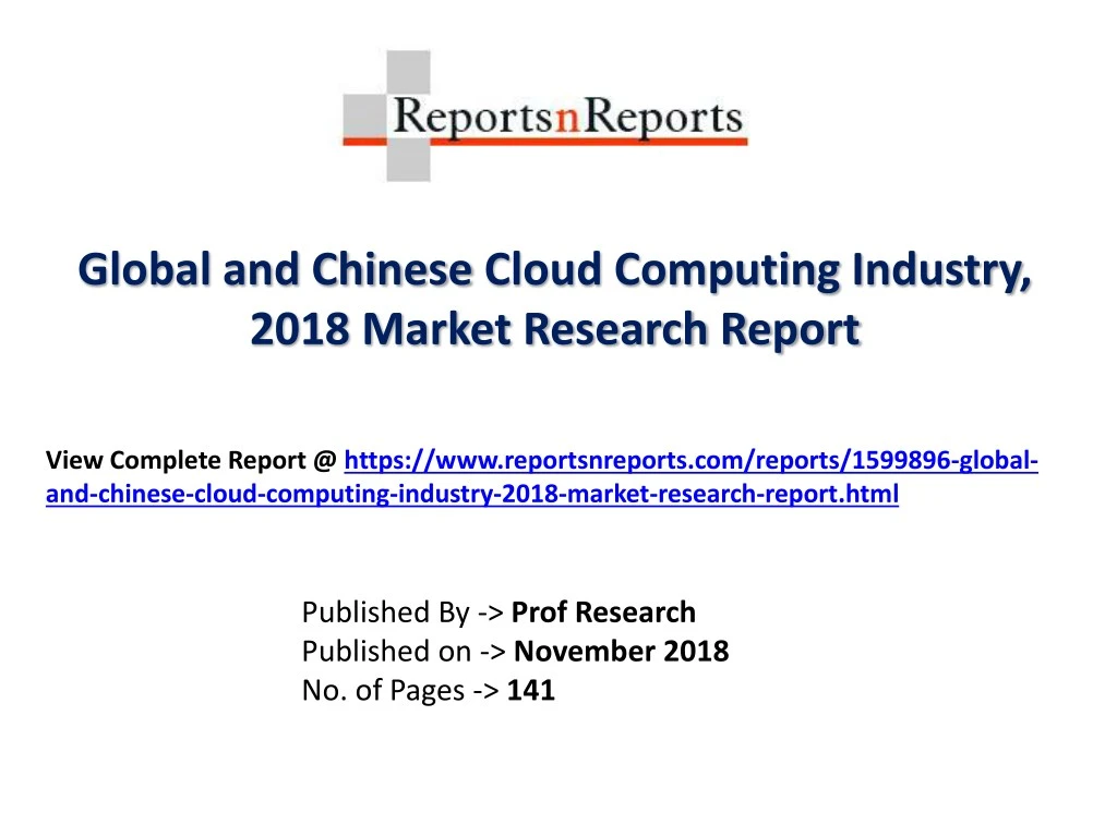 global and chinese cloud computing industry 2018