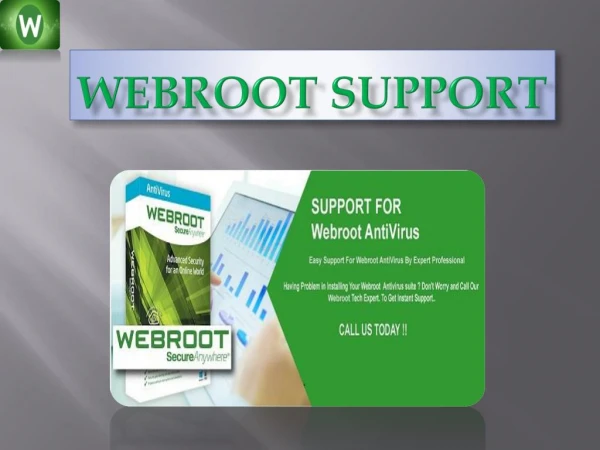 webroot installation support