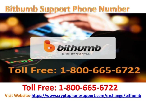 Services Offered By Bithumb Support Phone Number