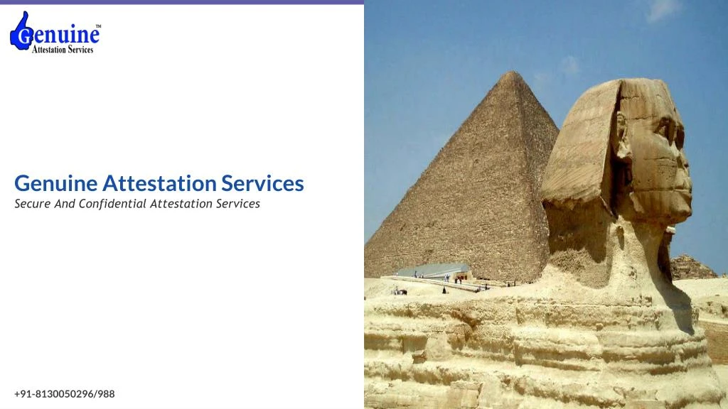 genuine attestation services secure and confidential attestation services