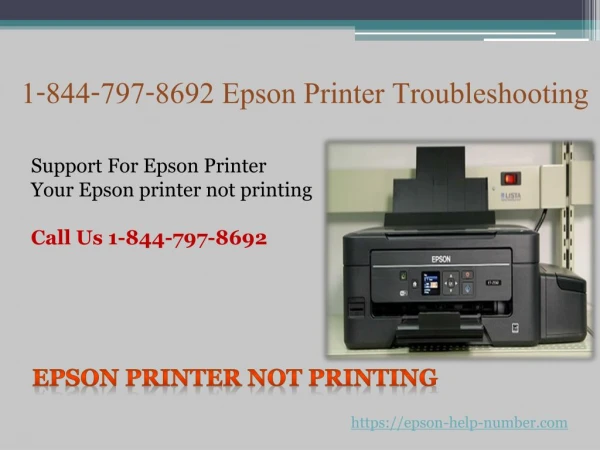 Epson Printer Troubleshooting 1-844-797-8692