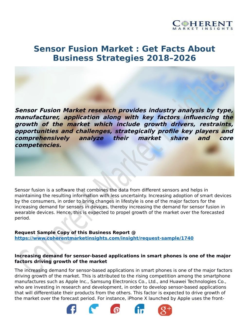sensor fusion market get facts about business
