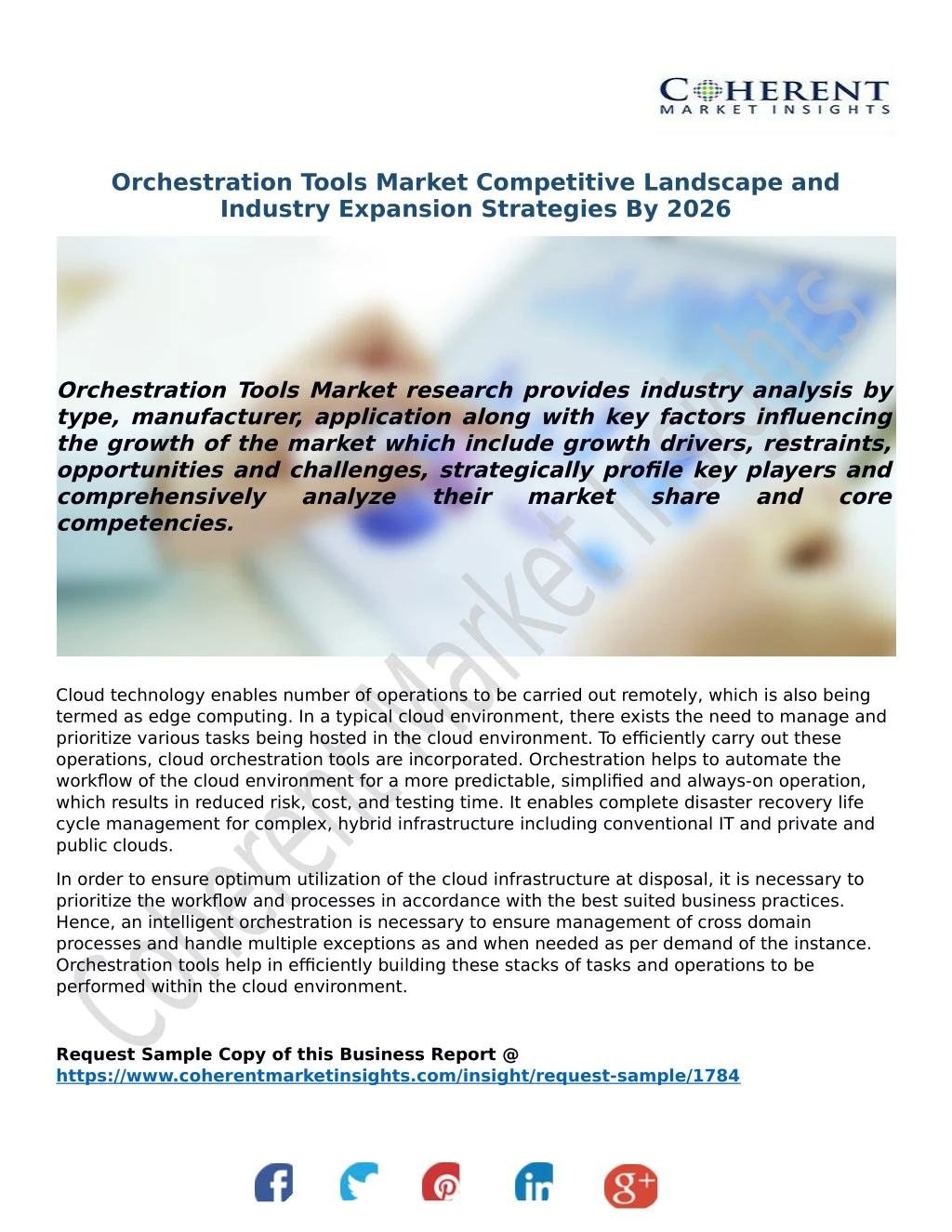 orchestration tools market competitive landscape