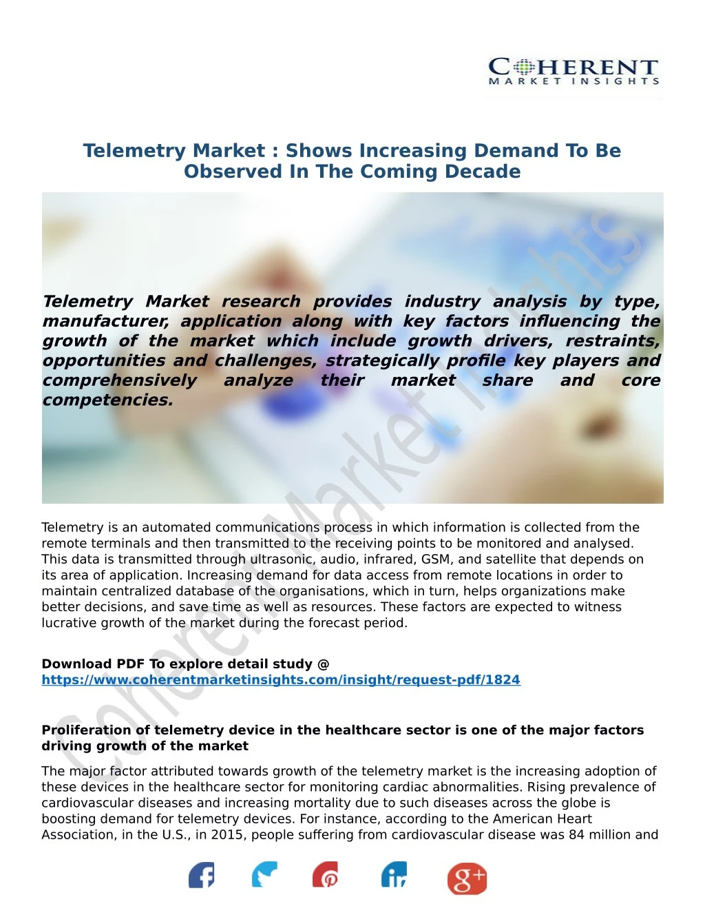 telemetry market shows increasing demand