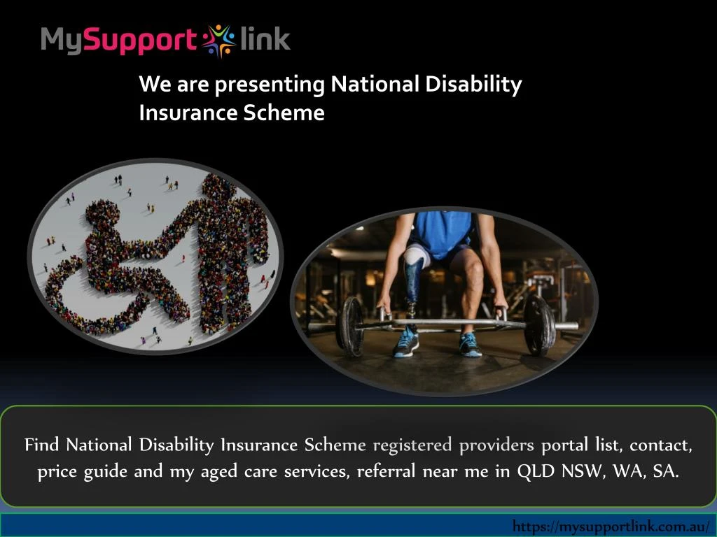we are presenting national disability insurance
