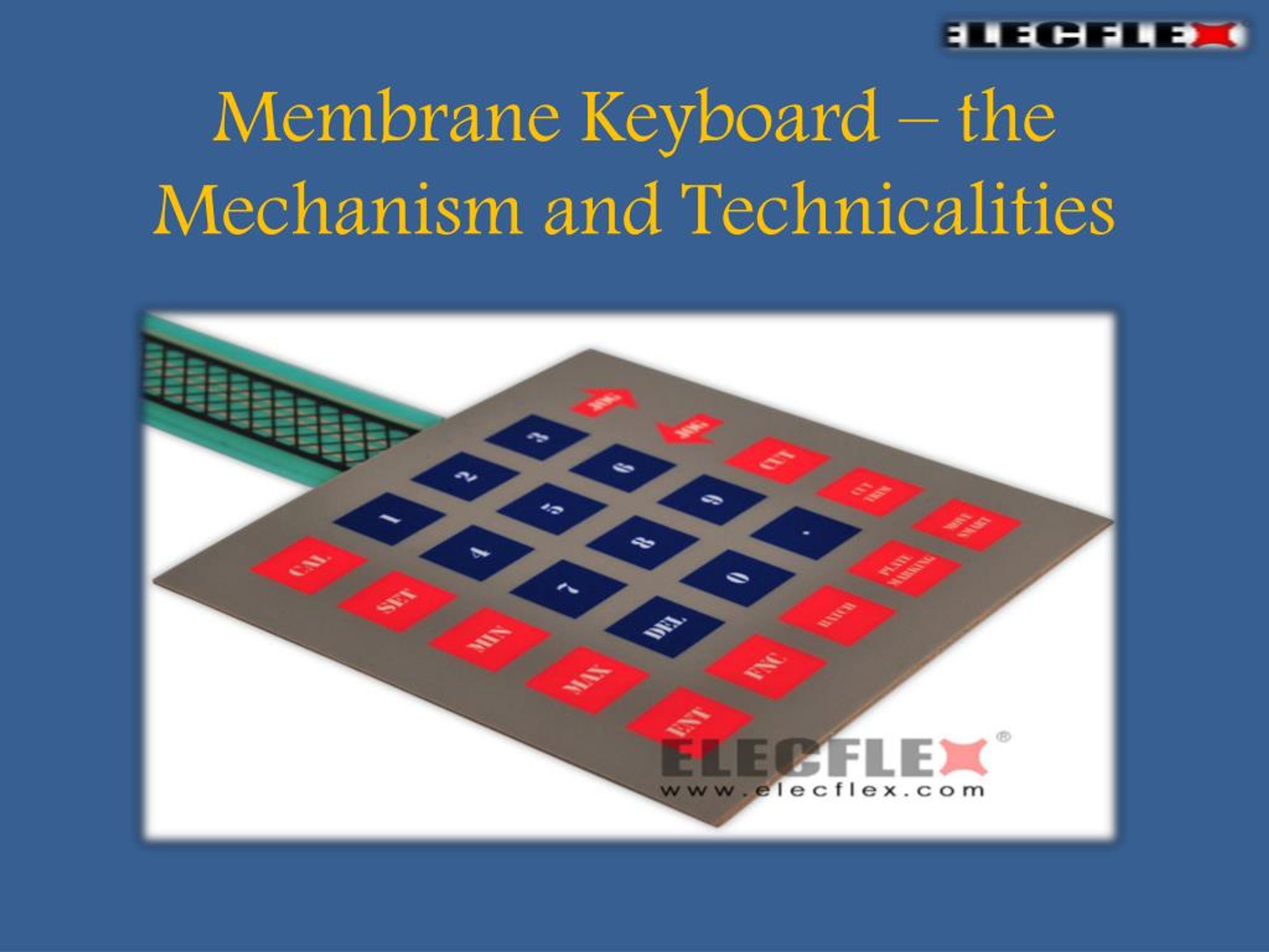 Texas Instruments Membrane Keyboard PPT - Membrane Keyboard — the Mechanism and Technicalities PowerPoint ...