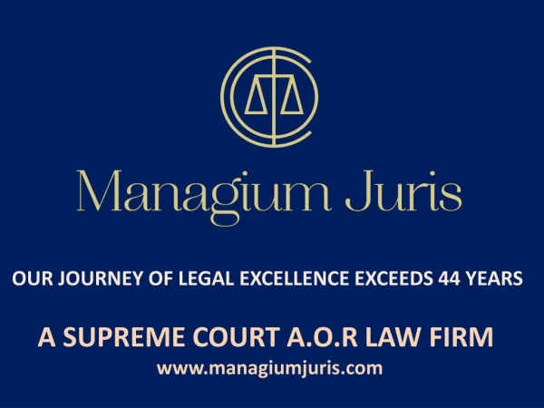 Top Corporate Lawyer in Delhi- Managium Juris LLP