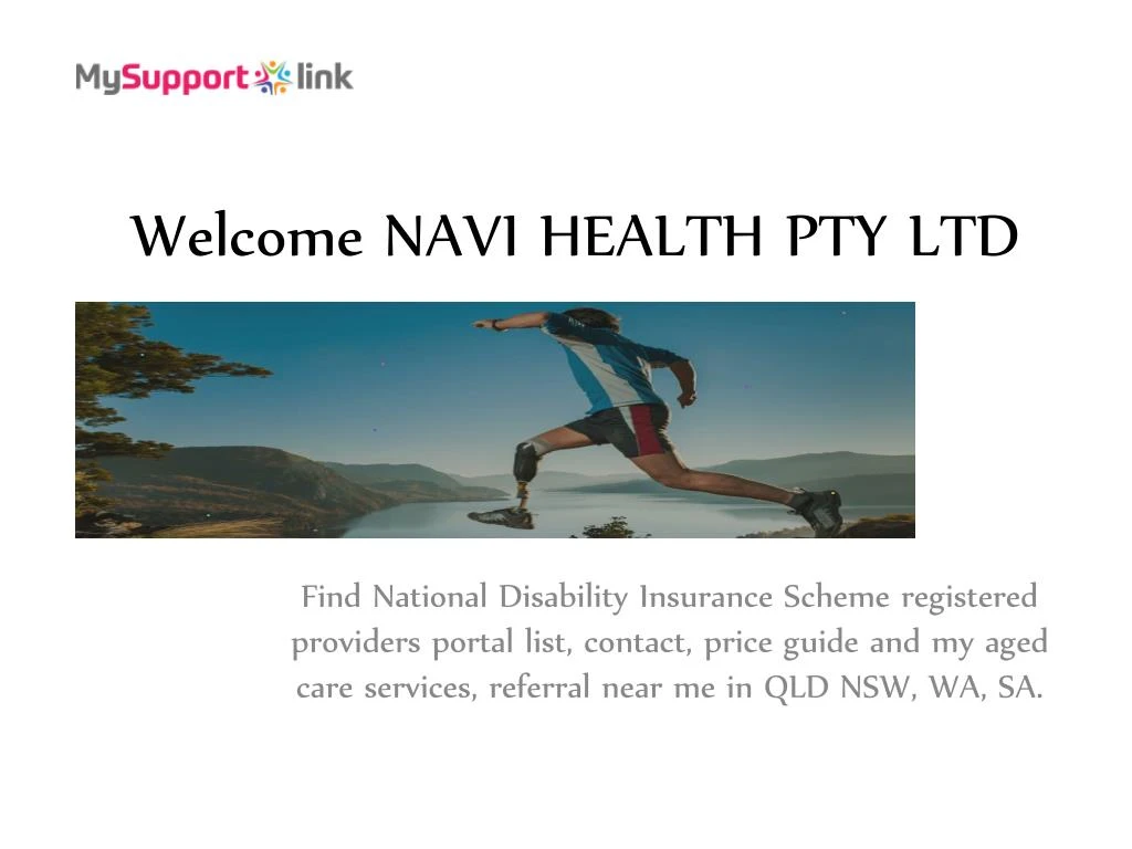 welcome navi health pty ltd