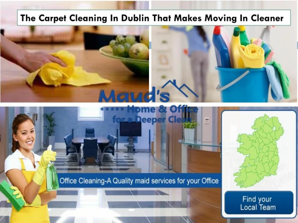 The Carpet Cleaning In Dublin That Makes Moving In Cleaner