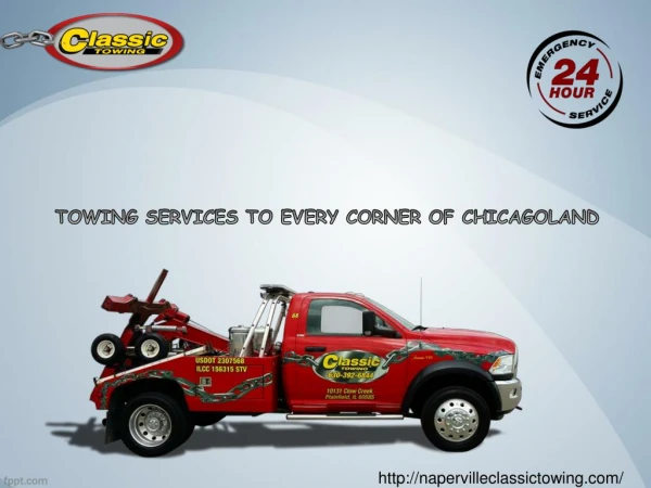 Towing Services Near Me - Naperville Classic Towing