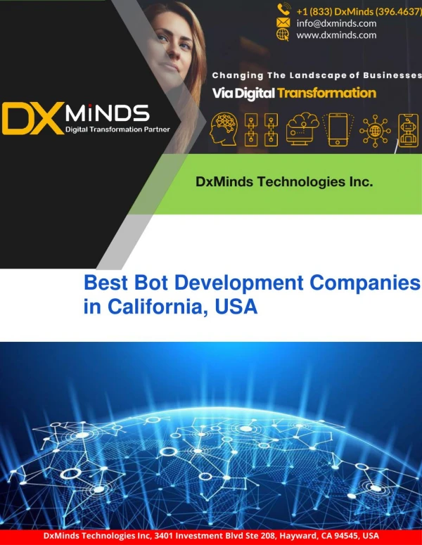 Best Bot Development Companies in California, USA