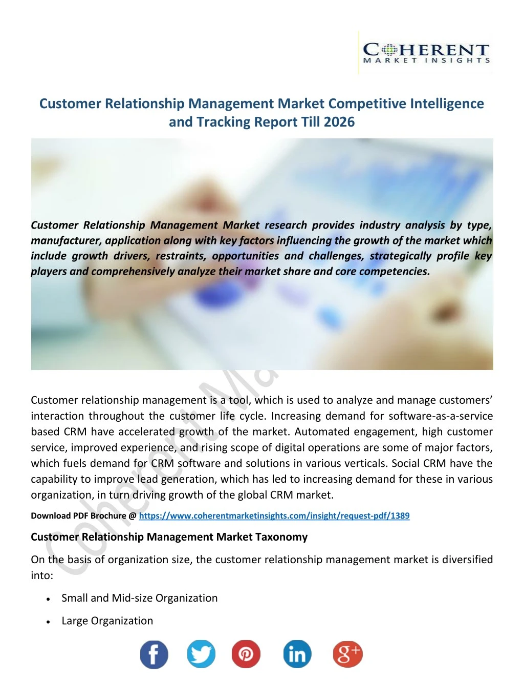 customer relationship management market