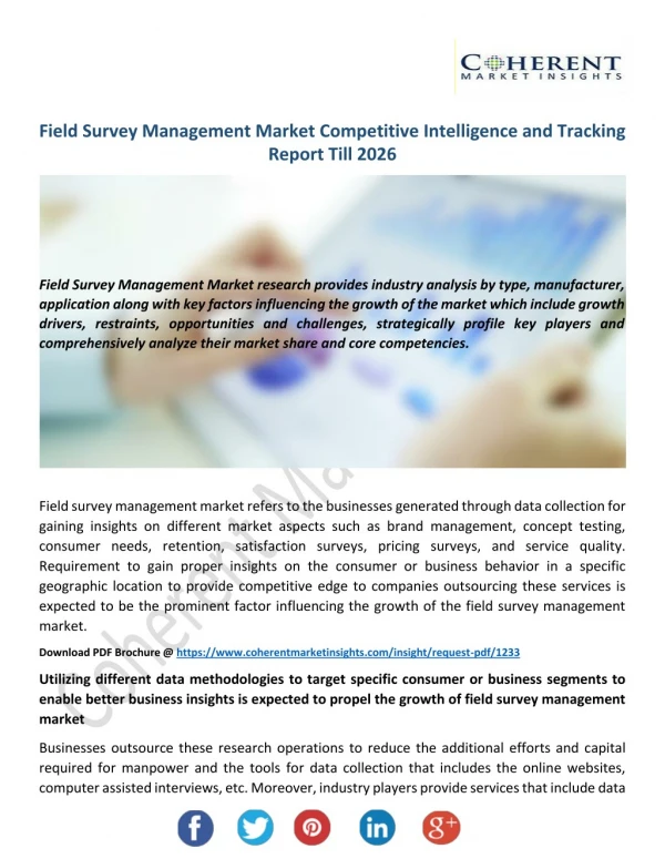 Field Survey Management Market