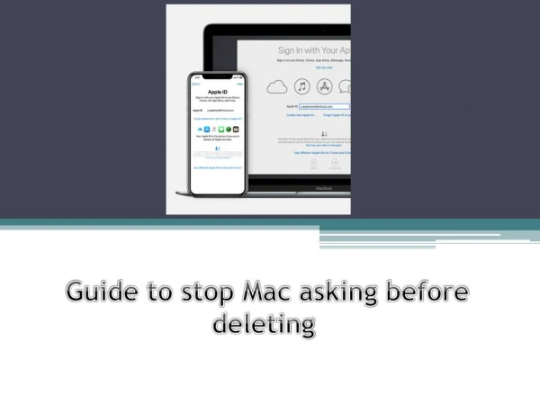 Guide to remove an iCloud account from Apple