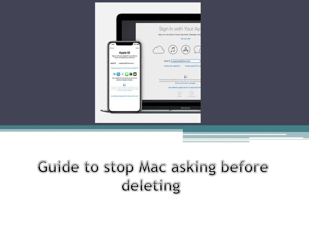 guide to stop mac asking before deleting