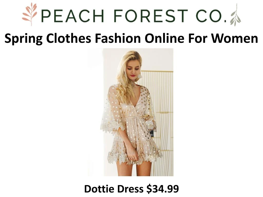 spring clothes fashion online for women