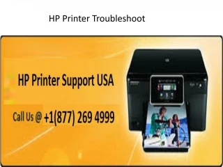 How to troubleshoot hp printer - slide 1