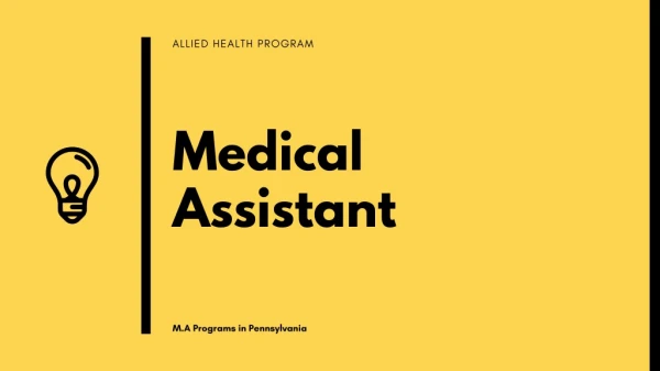 Medical Assistant Programs in Washington, PA, 15301