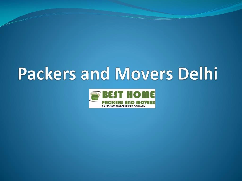 packers and movers delhi