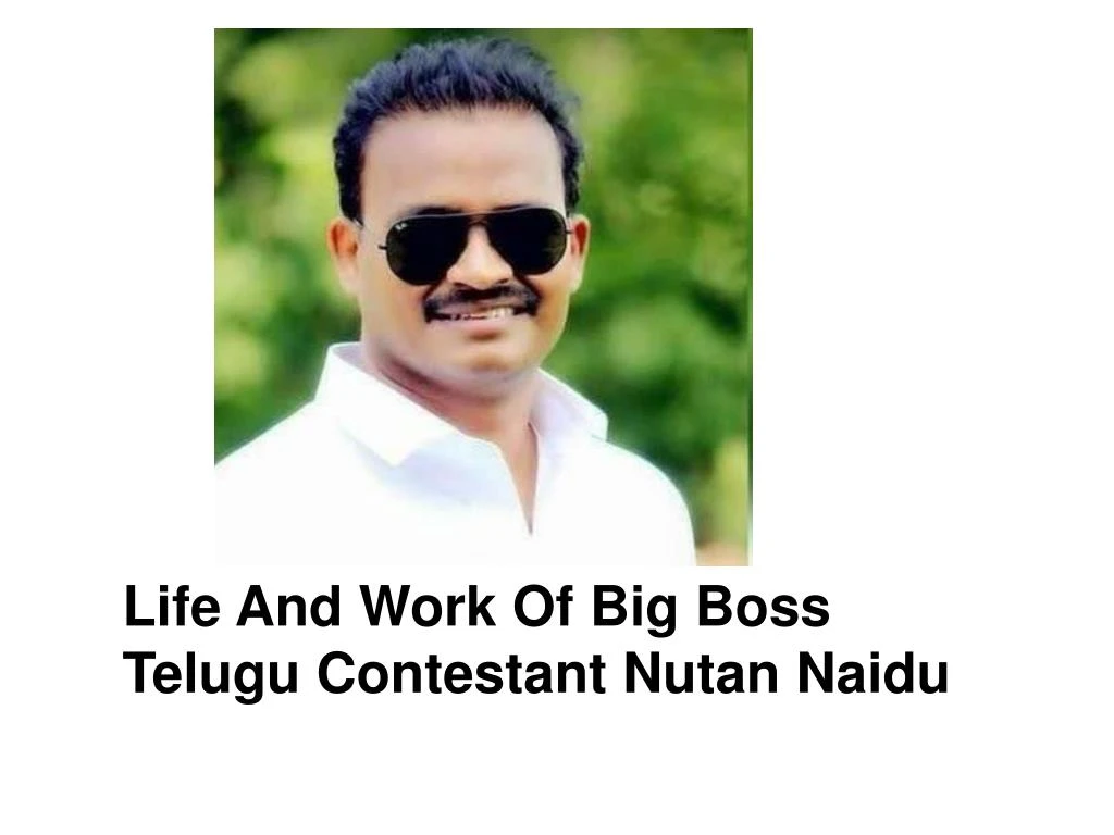 life and work of big boss telugu contestant nutan