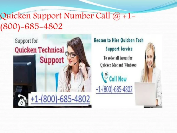 Quicken Support Number |call@ 1-(800)-685-4802