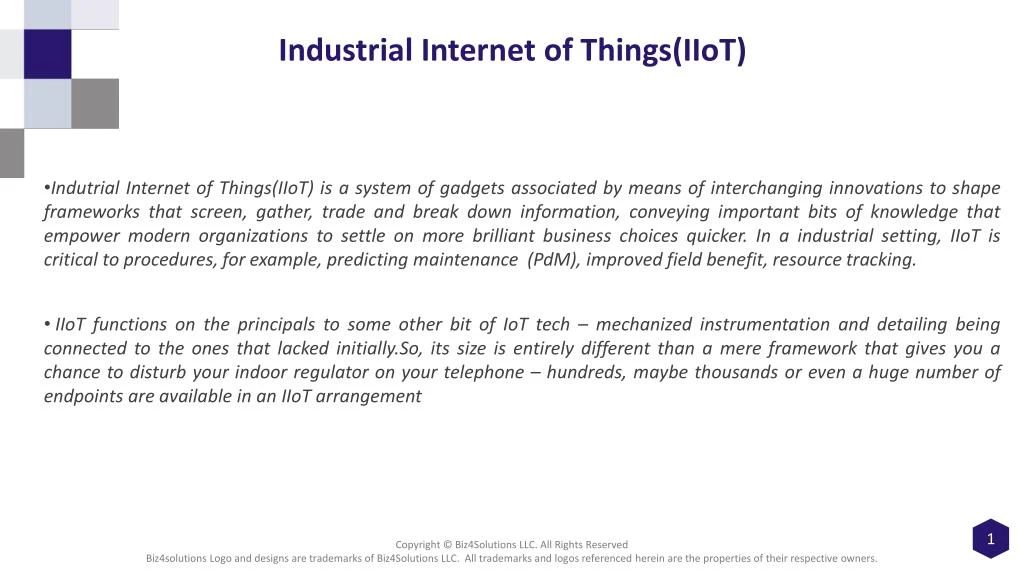 industrial internet of things iiot