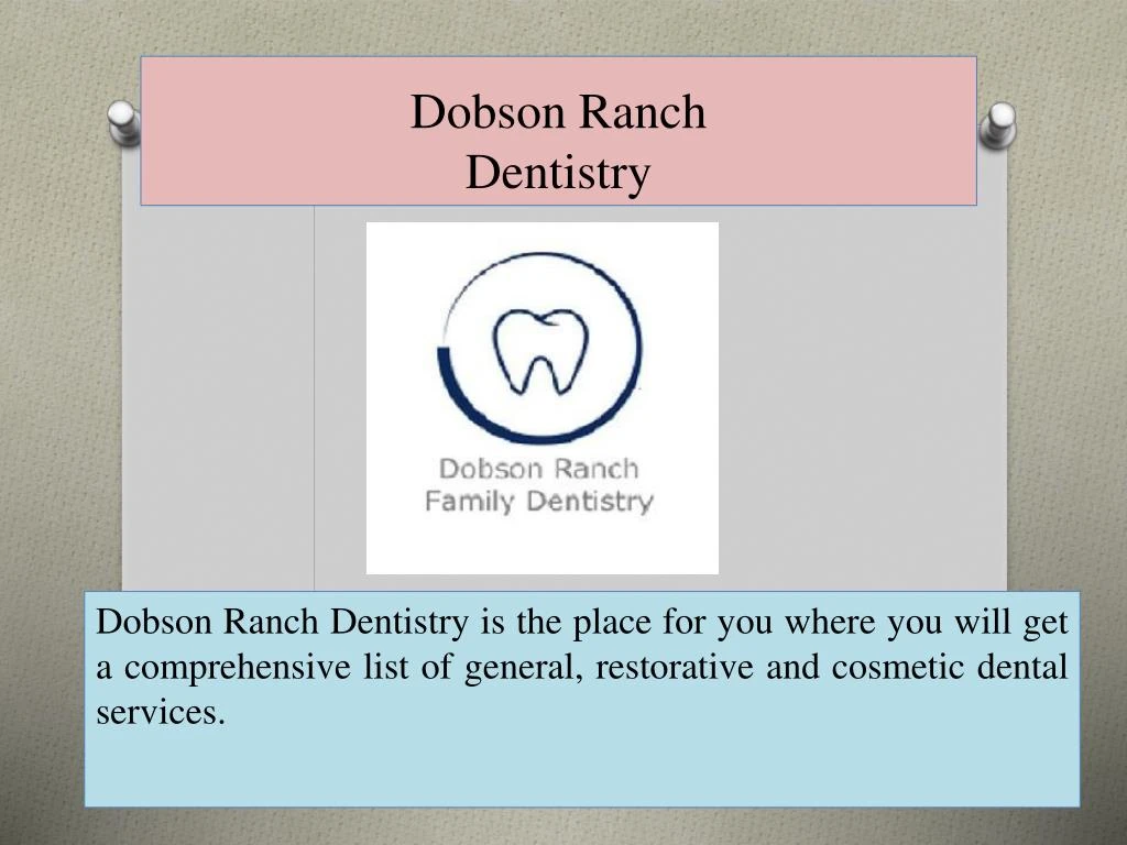 dobson ranch dentistry