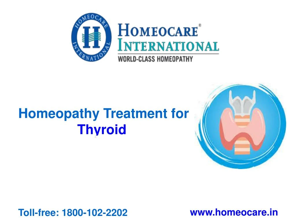 homeopathy treatment for thyroid