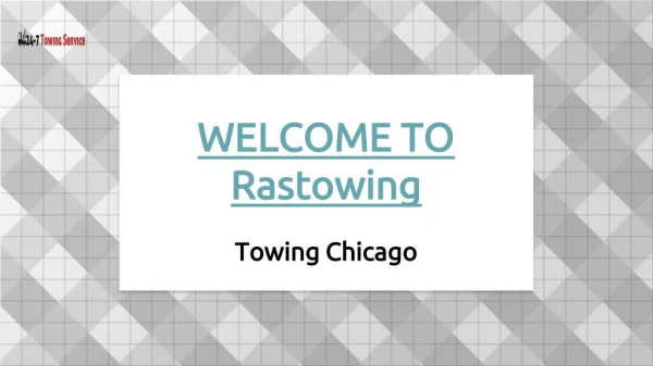 Towing Chicago | Rastowing