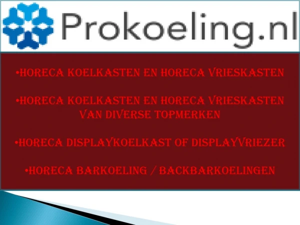 Prokoeling.nl