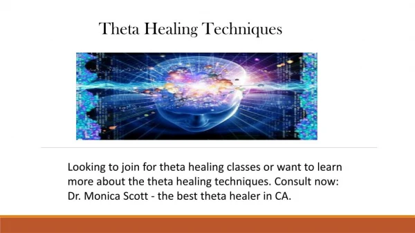 Theta Healing Techniques
