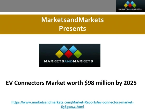 EV Connectors Market worth $98 million by 2025