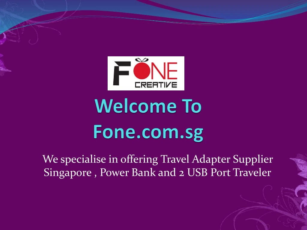we specialise in offering travel adapter supplier