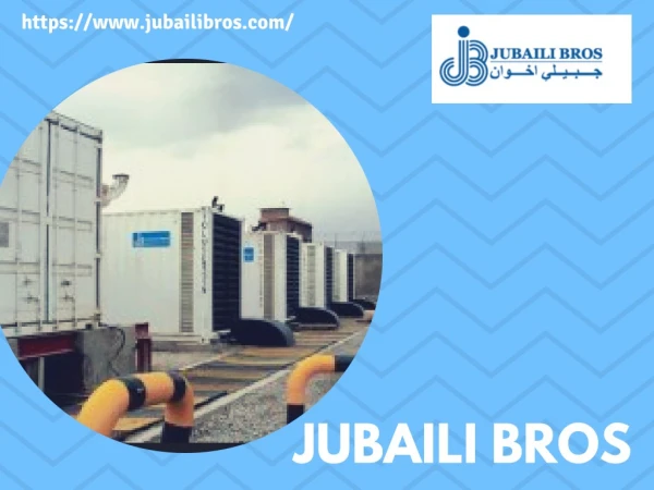 Generator Manufacturer - Jubaili Bros