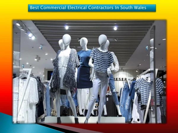 Best Commercial Electrical Contractors In South Wales