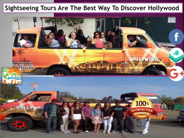 Sightseeing Tours Are The Best Way To Discover Hollywood