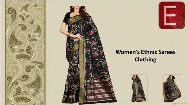 Women's Ethnic Sarees Clothing