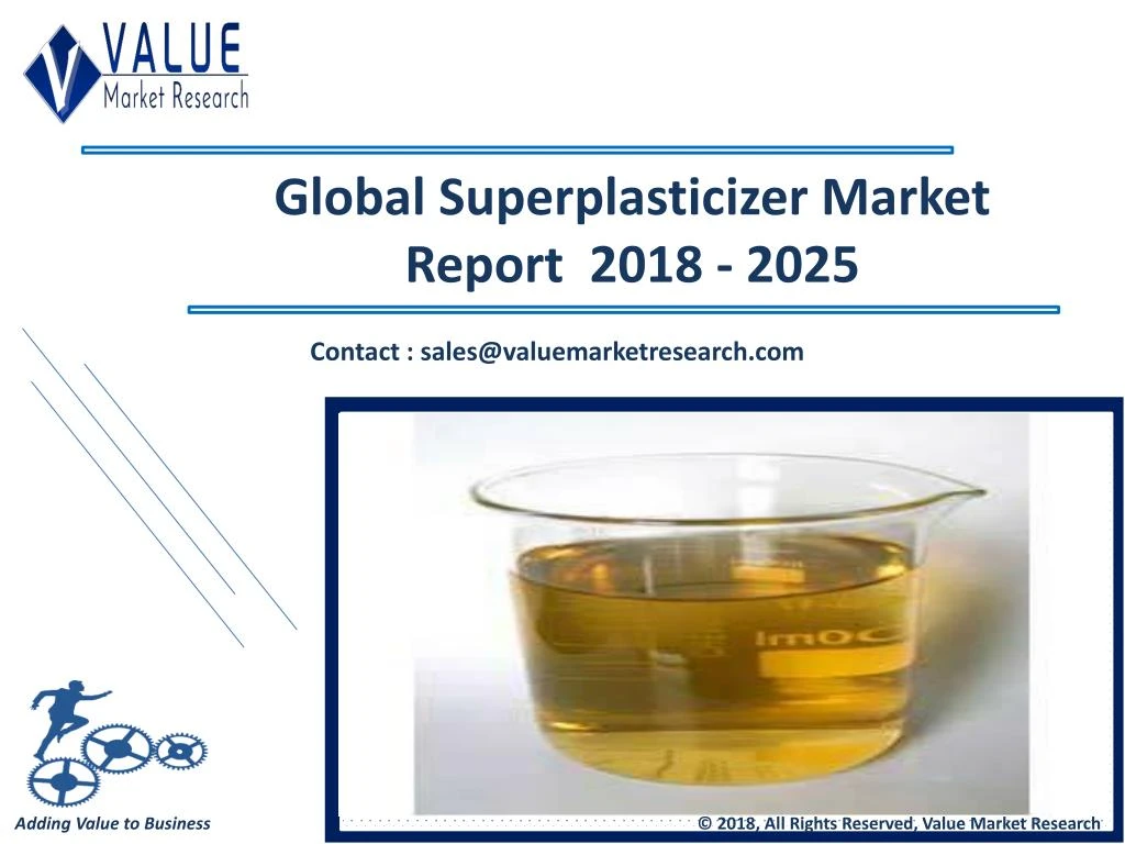global superplasticizer market report 2018 2025