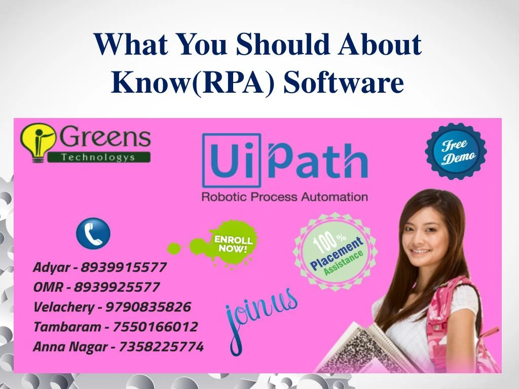 what you should about know rpa software what you should know about rpa software