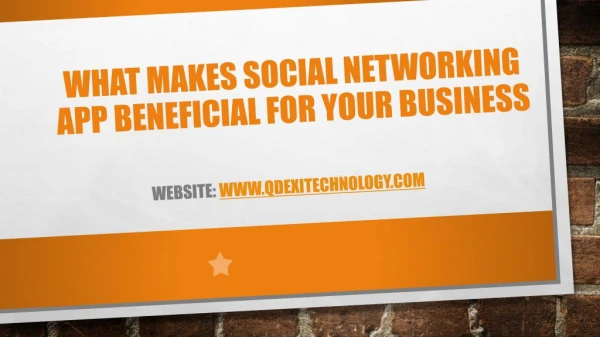 How Social Networking App is Beneficial For Your Business