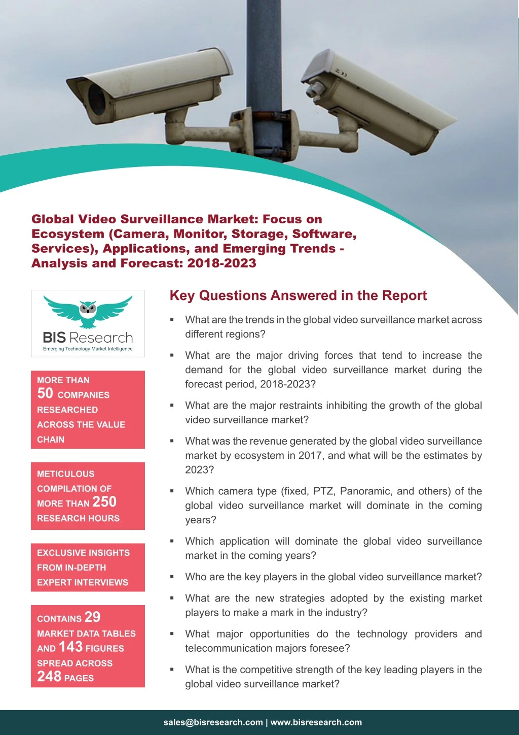 global video surveillance market focus