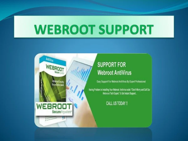Webroot antivirus support number