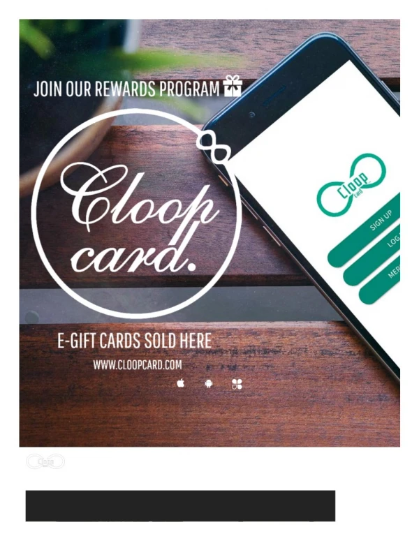Cloopcard - eGift Card Services For Small Business
