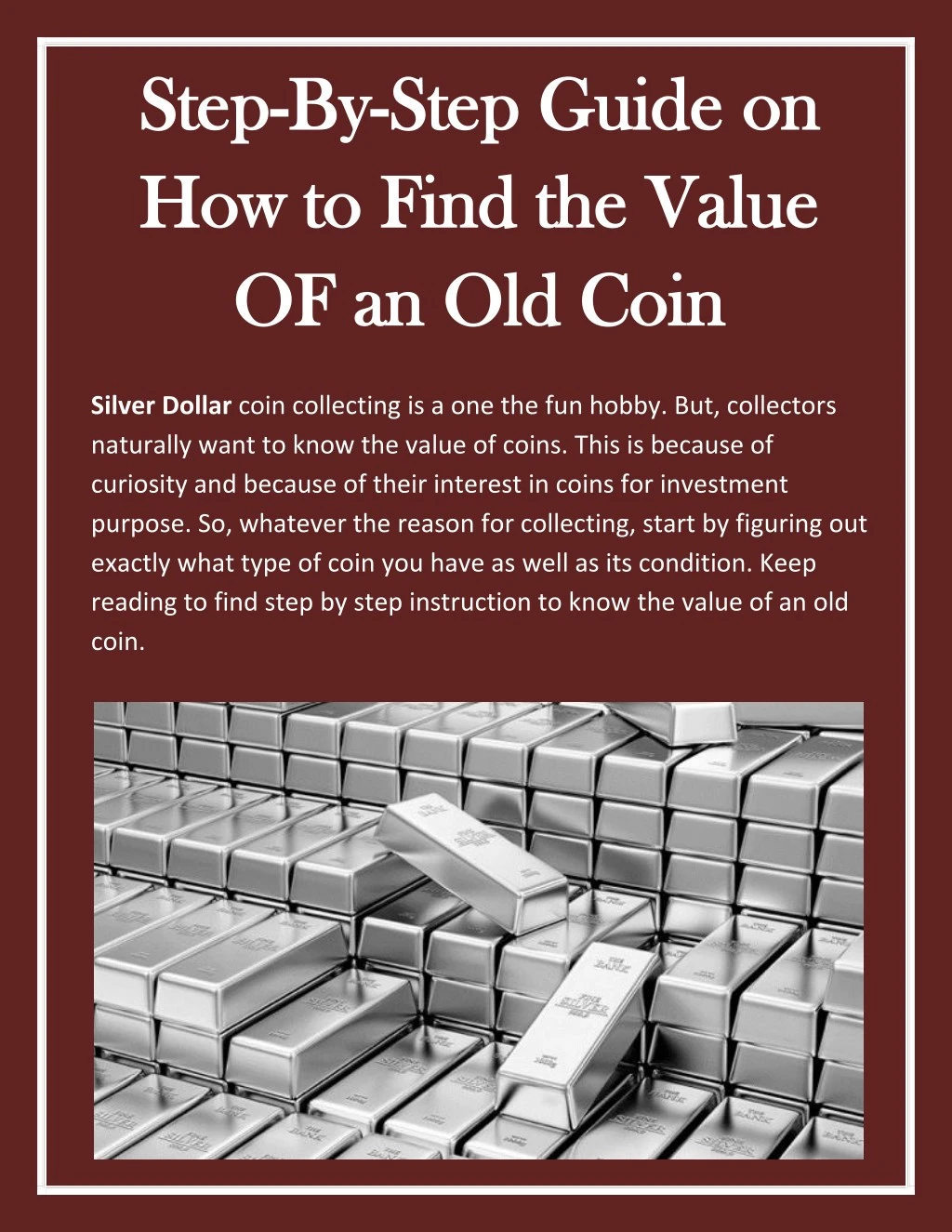 step step by how to find the value how to find