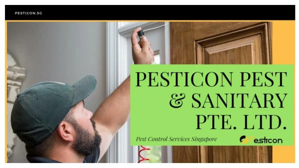 Pest Control Singapore - Pesticon Pest & Sanitary Pte. Ltd.