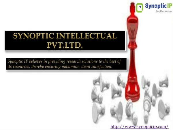 Synoptic Intellectual Patents Pvt. Ltd.