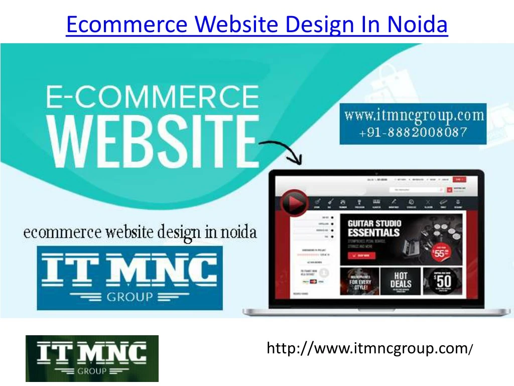 ecommerce website design in noida