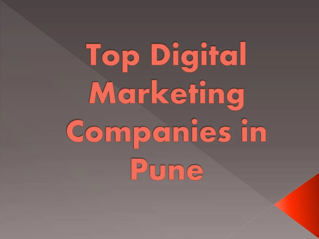 top digital marketing companies in pune