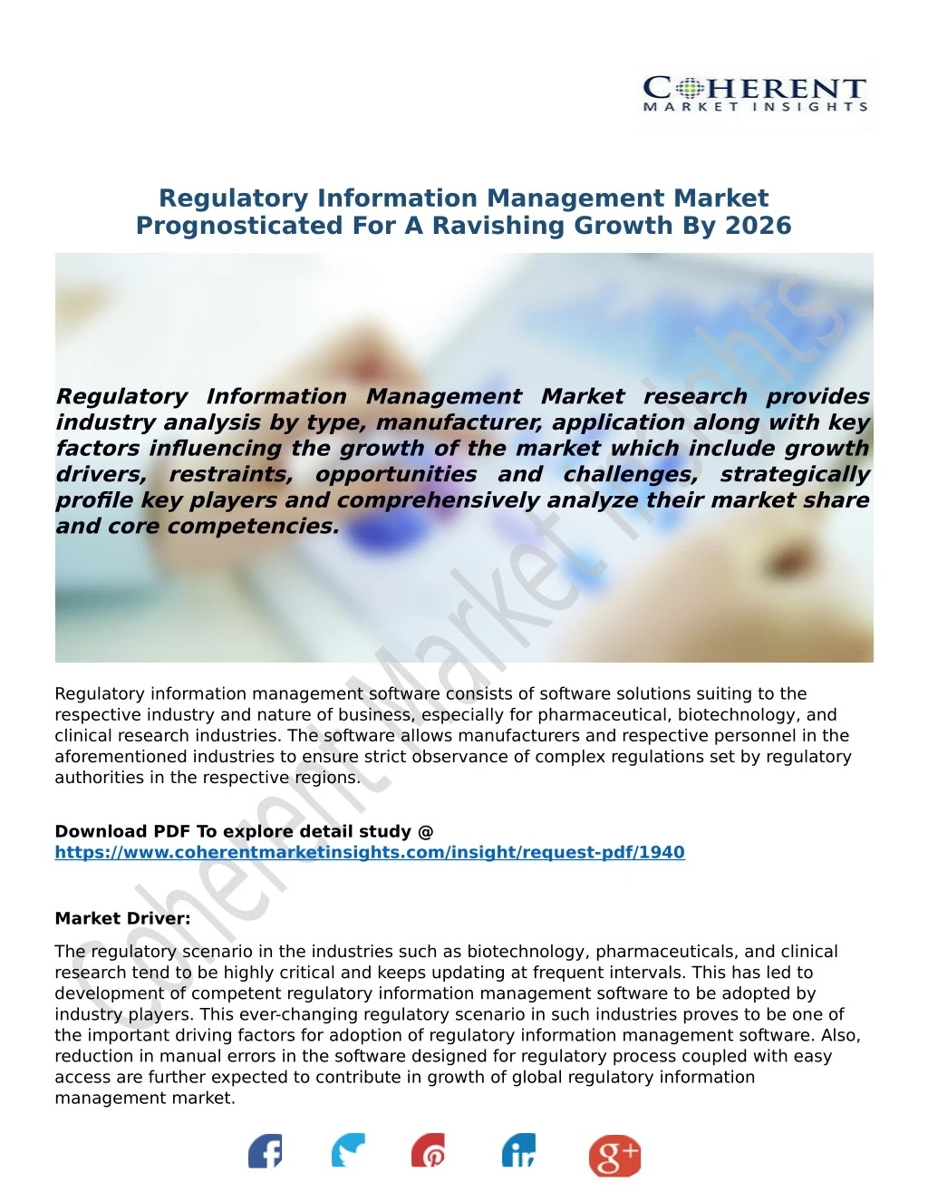 regulatory information management market