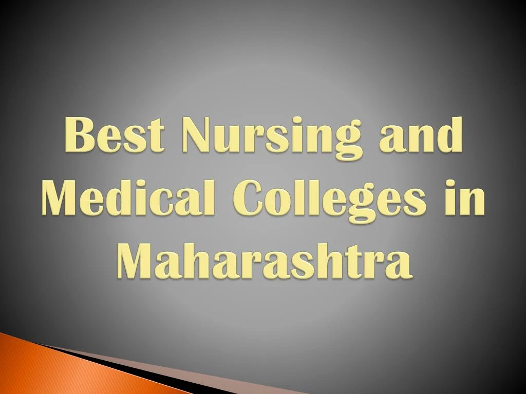 best nursing and medical colleges in maharashtra